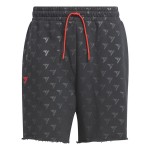Pantaloni Scurți Sport pentru Bărbați Adidas Trae Allover Print Gri
