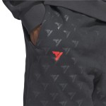 Pantaloni Scurți Sport pentru Bărbați Adidas Trae Allover Print Gri