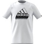 Tricou cu Mânecă Scurtă pentru Copii Adidas IC4548 Alb