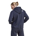 Hanorac cu Glugă Bărbați Adidas Bl Fl Hd Q3 Fl Bleumarin