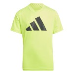 Tricou cu Mânecă Scurtă pentru Copii Adidas U Tr-Es Logo Galben