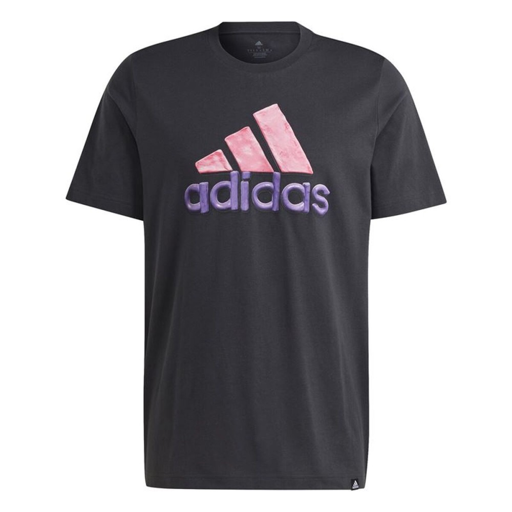 Tricou cu Mânecă Scurtă Bărbați Adidas Negru