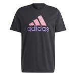 Tricou cu Mânecă Scurtă Bărbați Adidas Negru