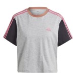 Tricou cu Mânecă Scurtă Femei Adidas 3S Cr
