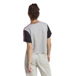 Tricou cu Mânecă Scurtă Femei Adidas 3S Cr