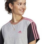 Tricou cu Mânecă Scurtă Femei Adidas 3S Cr