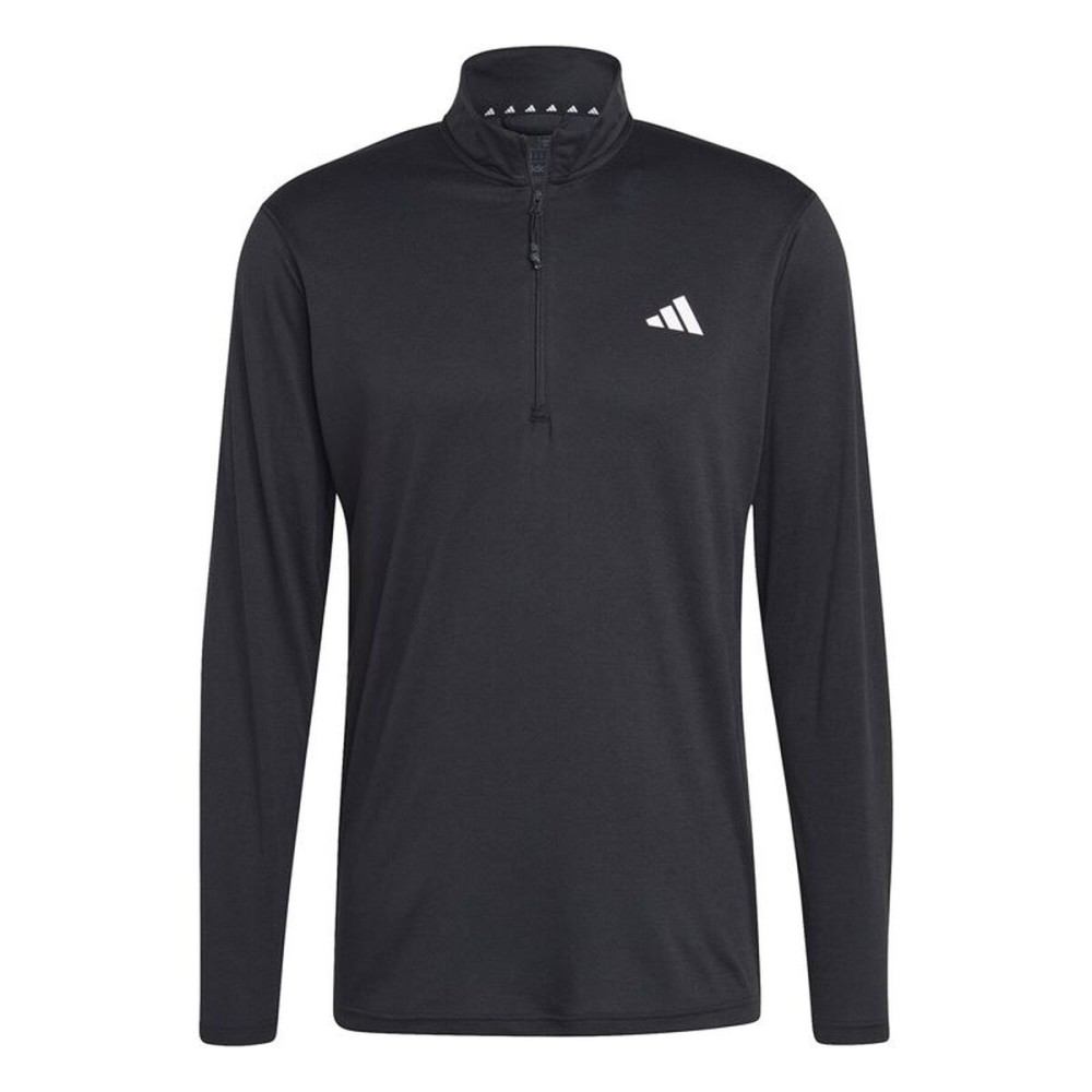 Hanorac fără Glugă Bărbați Adidas Tr-Es+ 1I4Zip Negru