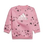 Set Sport pentru Bebeluși Adidas Bluv Q3 Cset Roz