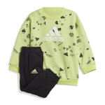 Set Sport pentru Bebeluși Adidas Bluv Q3 Cset Verde deschis