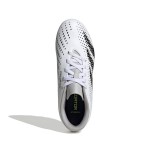 Ghete de Fotbal pentru Copii Adidas Predator Accuracy.4 Fxg Alb