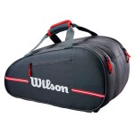 Geantă pentru rachete Wilson Team Negru
