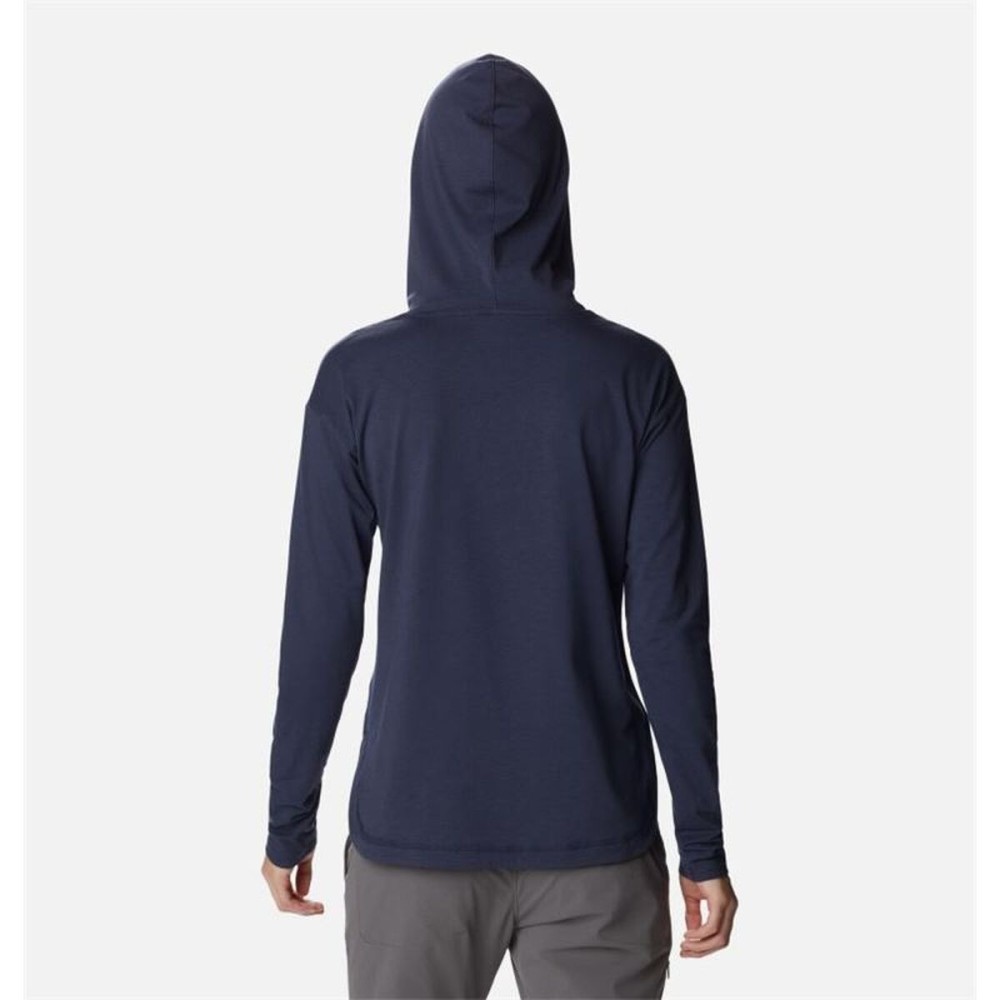Hanorac fără Glugă Femei Columbia Sun Trek™ Eu Hooded Bleumarin