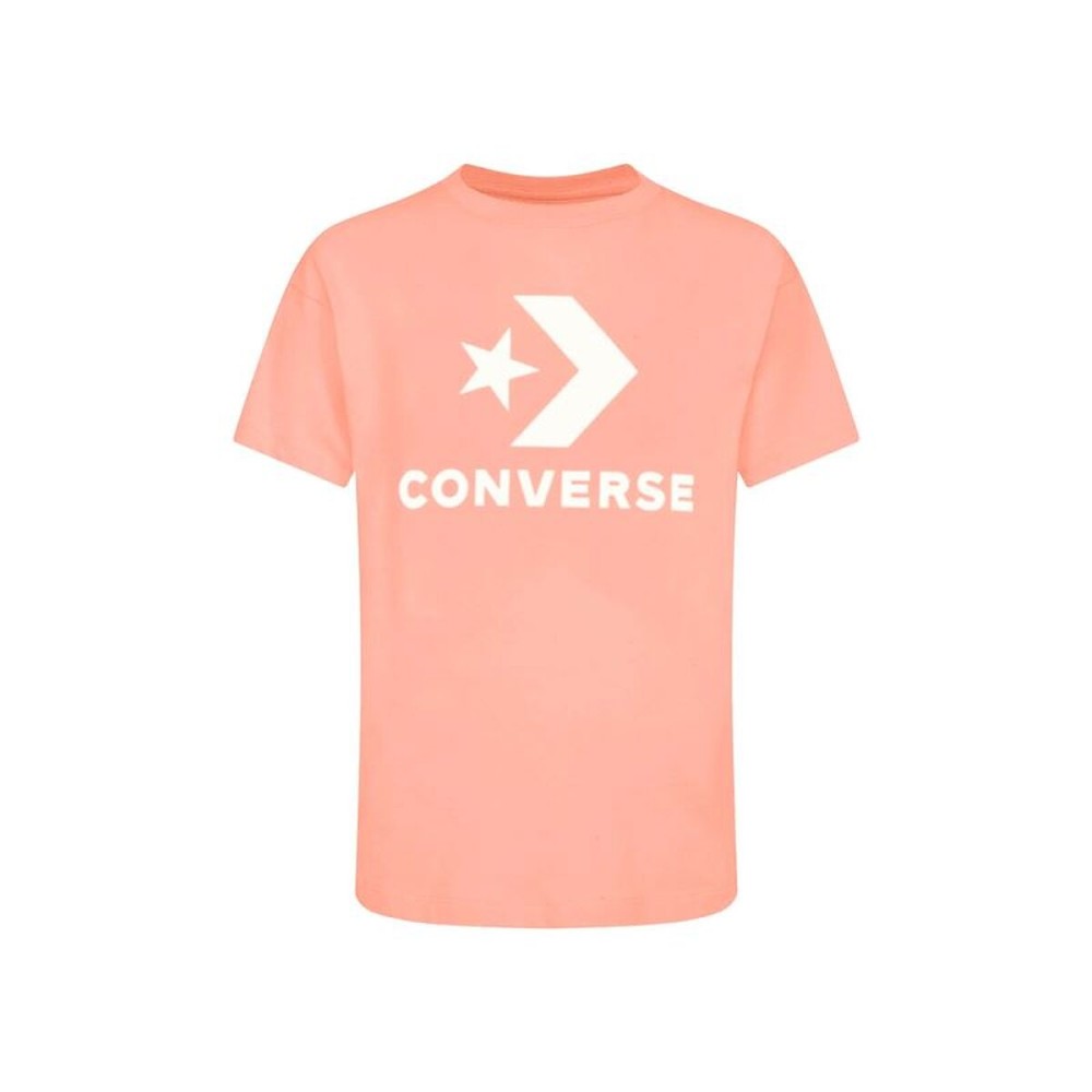 Tricou cu Mânecă Scurtă Bărbați Converse 10025458-A06 Somon (S)