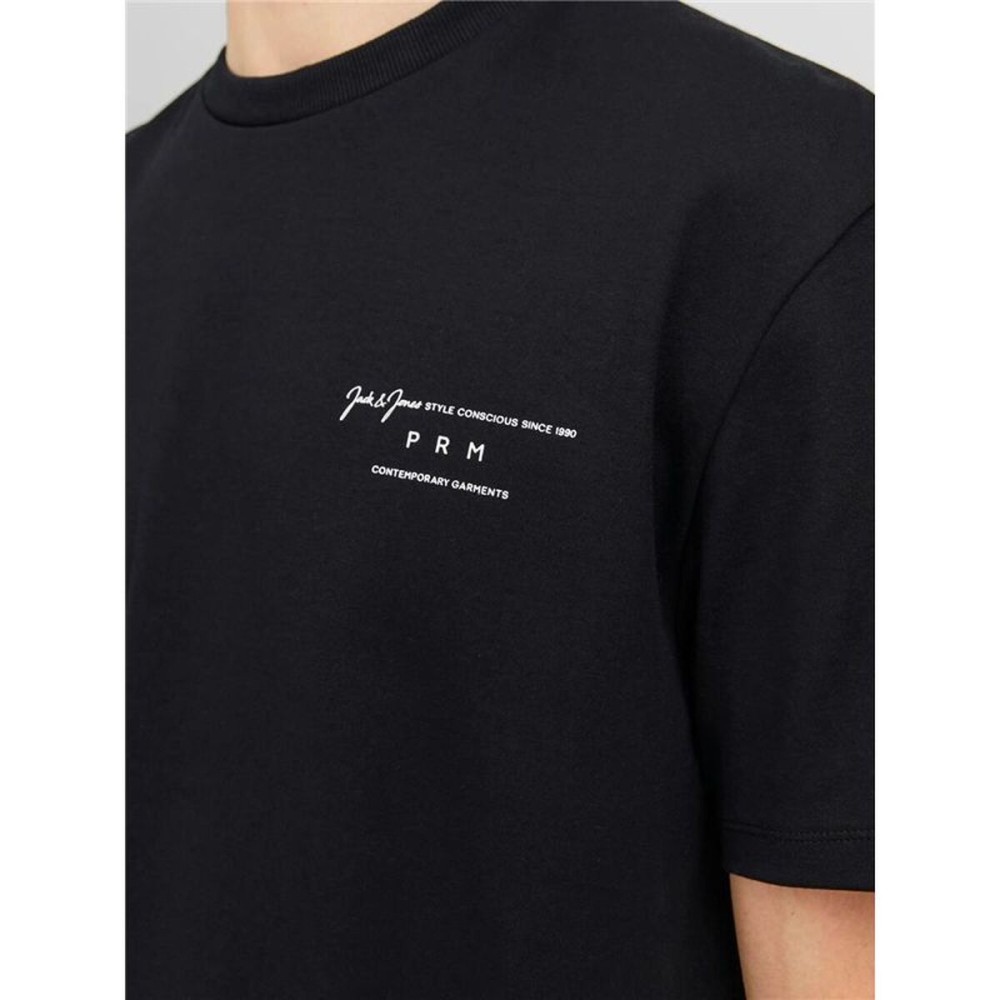 Tricou cu Mânecă Scurtă Bărbați Jack & Jones 12245400-178012 Negru (S)