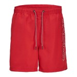 Costum de Baie pentru Copii Jack & Jones 12256153-19-1664 TCX Roșu