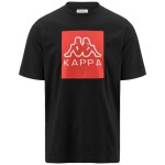 Tricou cu Mânecă Scurtă Bărbați Kappa 341B2XW-005 Negru (M)