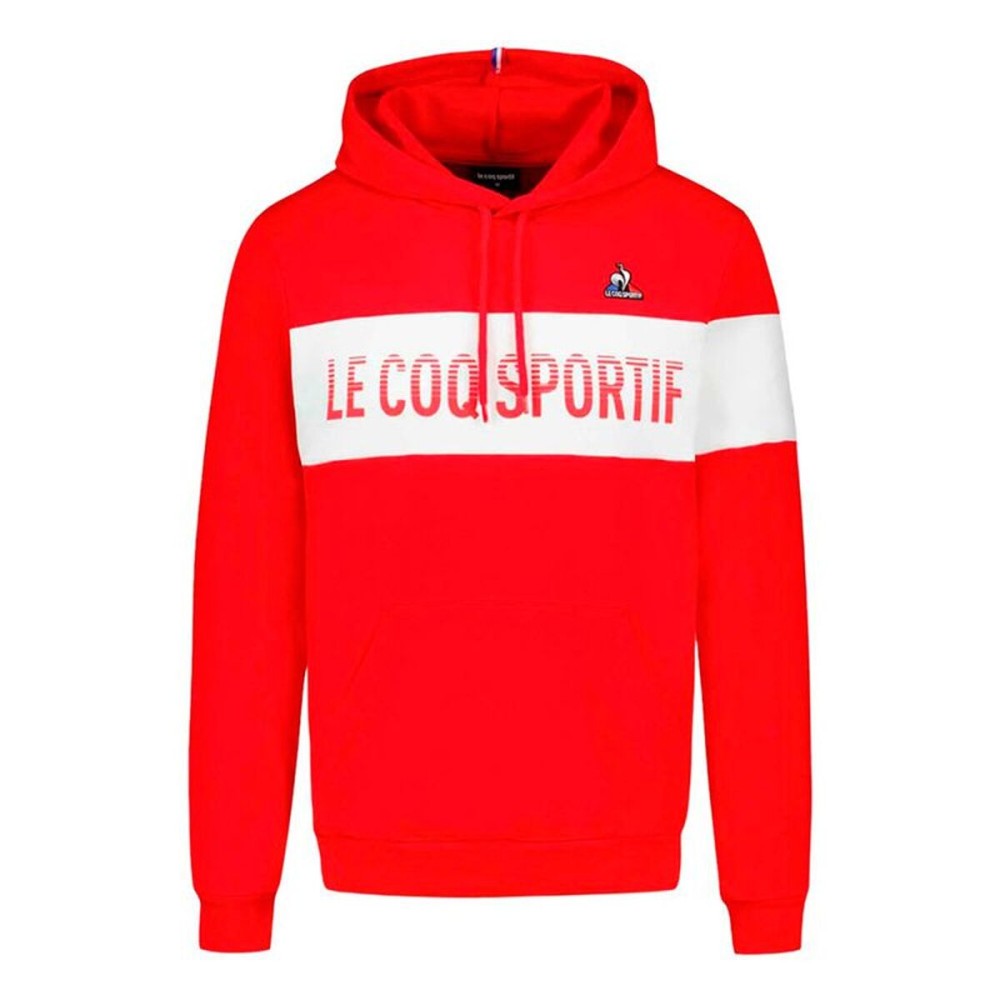 Hanorac cu Glugă Bărbați Le coq sportif Bah N°1 Rouge Roșu
