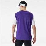 Tricou cu Mânecă Scurtă Bărbați New Era 60424423 Mov (XL)