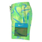 Costum de Baie pentru Copii Nike NESSD802-370 Verde lămâie