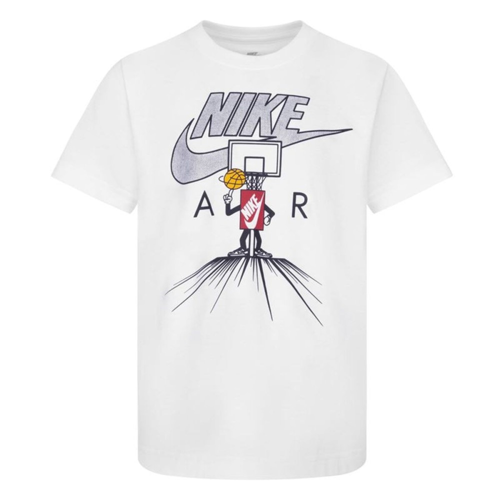 Tricou cu Mânecă Scurtă pentru Copii Nike 86K607-001