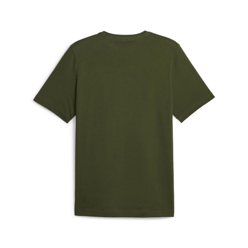 Tricou cu Mânecă Scurtă Bărbați Puma 586759 30 Verde inchis (L)