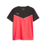 Tricou de Fotbal cu Mânecă Scurtă pentru Copii Puma 657527 53 Negru (7-8 Ani)