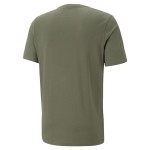 Tricou cu Mânecă Scurtă Bărbați Puma 673358 73 Măslină (S)