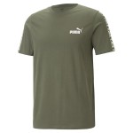 Tricou cu Mânecă Scurtă Bărbați Puma 673358 73 Măslină (S)