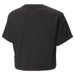 Tricou cu Mânecă Scurtă pentru Copii Puma 845346 56 Negru