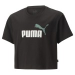 Tricou cu Mânecă Scurtă pentru Copii Puma 845346 56 Negru