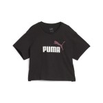 Tricou cu Mânecă Scurtă pentru Copii Puma 845346 74 Negru