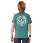 Tricou cu Mânecă Scurtă pentru Copii Rip Curl 021BTE-3136 Albastru