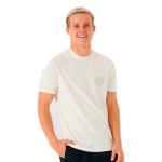 Tricou cu Mânecă Scurtă Bărbați Rip Curl 03PMTE-3021 Alb (XL)