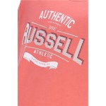 Tricou cu Mânecă Scurtă Bărbați Russell Athletic A30081-PC 380 Portocaliu (M)