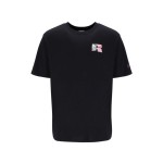 Tricou cu Mânecă Scurtă Bărbați Russell Athletic E36221-IO 099 Negru (M)