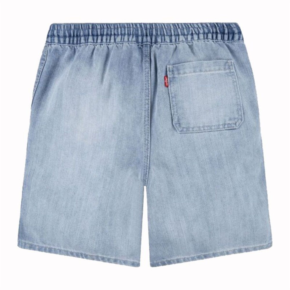 Blugi Copii Levi's Relaxed Pull On Make Me Plieno mėlynumo