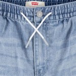 Blugi Copii Levi's Relaxed Pull On Make Me Plieno mėlynumo