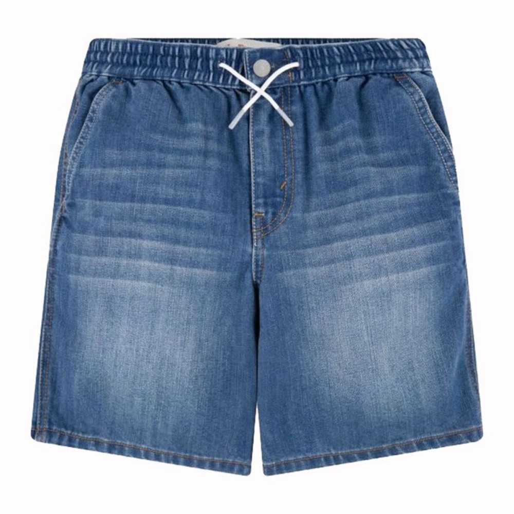 Pantaloni lungi de sport Levi's Relaxed Pull On Find A Way Plieno mėlynumo Infantil Bărbați