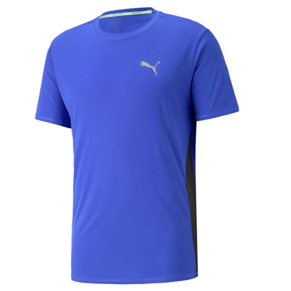 Tricou cu Mânecă Scurtă Bărbați Puma Run Favorite Ss Albastru
