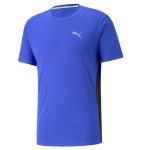 Tricou cu Mânecă Scurtă Bărbați Puma Run Favorite Ss Albastru