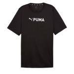 Tricou cu Mânecă Scurtă Bărbați Puma Fit Ultrabreath Negru