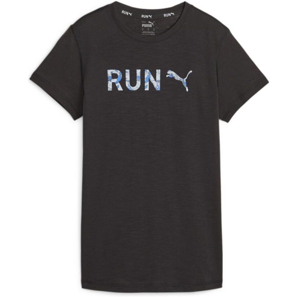 Tricou cu Mânecă Scurtă Femei Puma Graphicc Icy Azule Negru