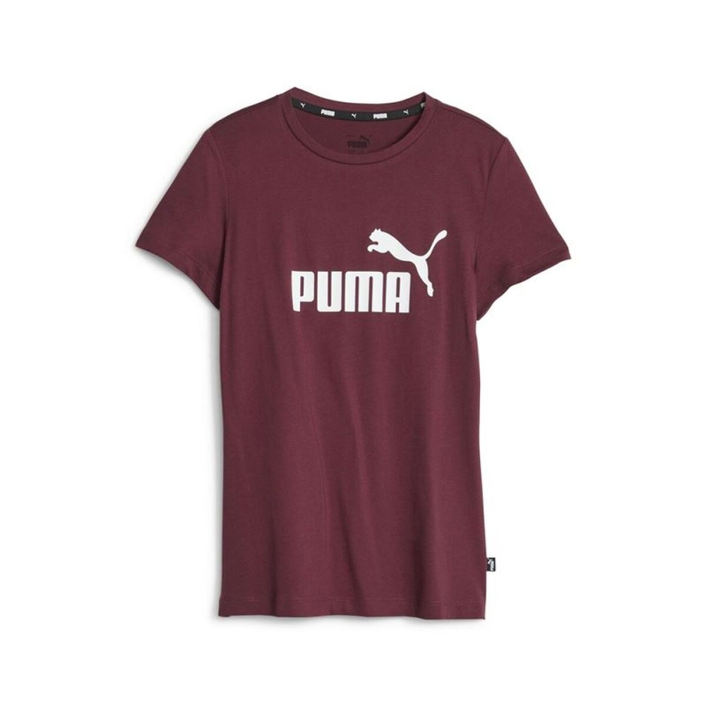 Tricou cu Mânecă Scurtă pentru Copii Puma Ess Logo G Maro