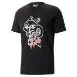 Tricou cu Mânecă Scurtă Bărbați Puma Graphic Negru