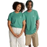 Tricou cu Mânecă Scurtă Bărbați Converse Classic Fit Left Chest Star Chevron Măslină