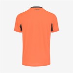 Tricou cu Mânecă Scurtă Bărbați Head Slice Portocaliu închis