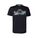 Tricou cu Mânecă Scurtă Bărbați Kappa Eryx Graphik Albastru închis