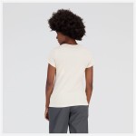 Tricou cu Mânecă Scurtă Femei New Balance Essentials Bej