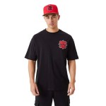 Tricou cu Mânecă Scurtă Bărbați New Era Championship Chicago Bulls Negru