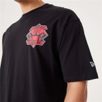 Tricou cu Mânecă Scurtă Bărbați New Era Championship Chicago Bulls Negru